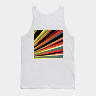 Stripes Abstract By Willl Eisner Tank Top